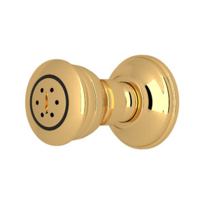 ROHL 2-Function Body Spray In Unlacquered Brass