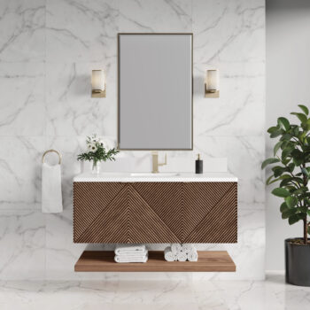 Marcello 48" Single Vanity, Chestnut - Image 2