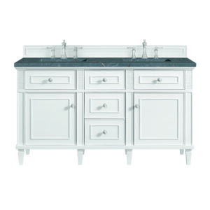 Lorelai 60" Double Vanity, Bright White