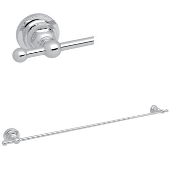 ROHL San Giovanni™ 30" Towel Bar In Polished Chrome