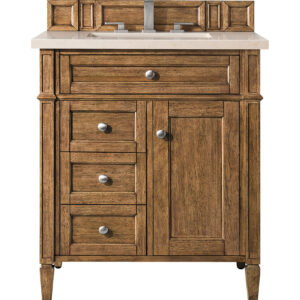 Brittany 30" Single Vanity, Saddle Brown