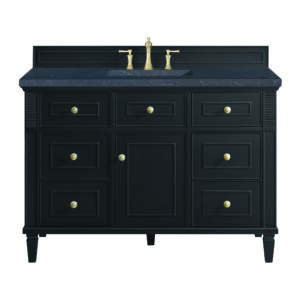 Lorelai 48" Single Vanity, Black Onyx