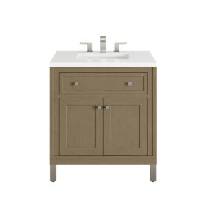 Chicago 30″ Single Vanity, Walnut Whisper