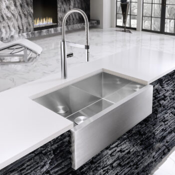 Blanco Precision R0 32" Super Single Bowl Apron-Front Stainless Steel Farmhouse Sink - Image 2