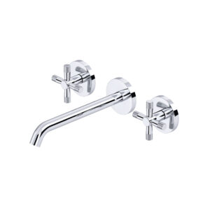 ROHL Amahle™ Wall Mount Lavatory Faucet Trim In Polished Chrome