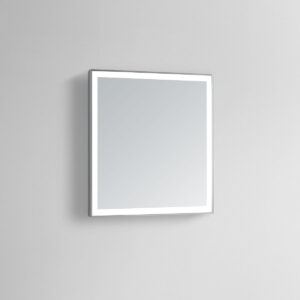 Vera 26×20 Lighted Bathroom Vanity Mirror  – Silver