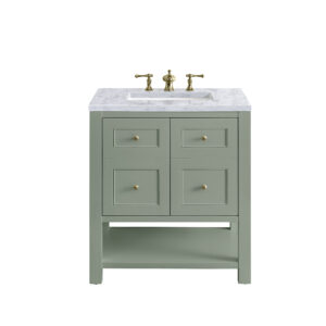 Breckenridge 30" Single Vanity, Smokey Celadon