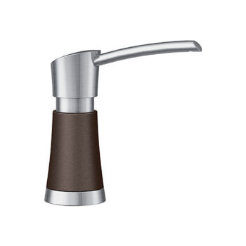 Blanco Artona Soap Dispenser - PVD Steel/Café