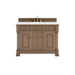 Brookfield 48" Single Vanity, Pecan