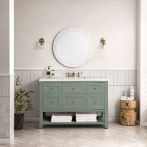 Breckenridge 48″ Single Vanity, Smokey Celadon