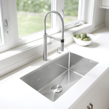 Blanco Precision R10 32" Super Single Bowl Undermount Stainless Steel Kitchen Sink - Image 3