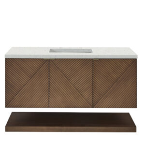 Marcello 48" Single Vanity, Chestnut