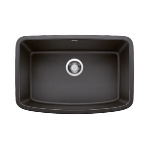 Blanco Valea SILGRANIT 27″ Single Bowl Undermount Kitchen Sink – Anthracite