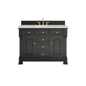 Brookfield 48" Single Vanity, Black Onyx