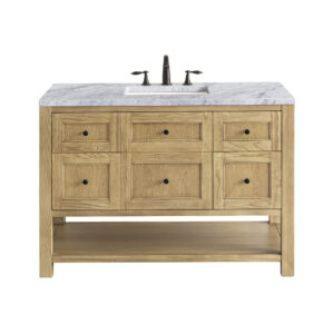 Breckenridge 48" Single Vanity, Light Natural Oak