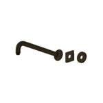ROHL 12" Wall Mount Shower Arm In Tuscan Brass
