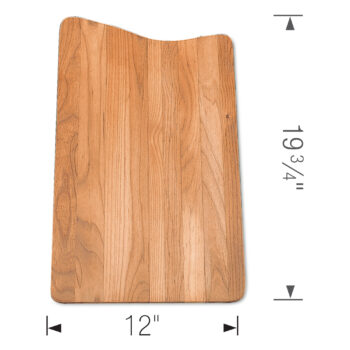 Blanco Wood Cutting Board for Diamond 70/30 Sink - Image 3