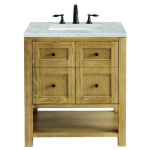Breckenridge 30" Single Vanity, Light Natural Oak
