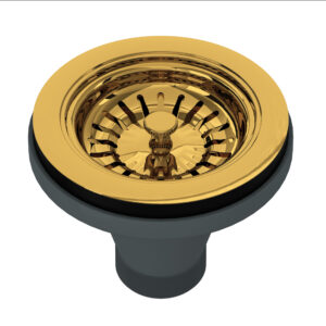 ROHL Basket Strainer In Unlacquered Brass
