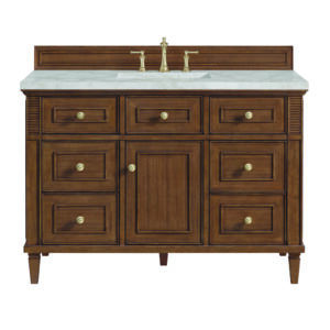 Lorelai 48" Single Vanity, Mid-Century Walnut