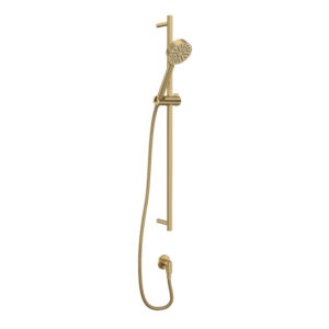 ROHL Handshower Set With 31″ Slide Bar and Single Function Handshower In Antique Gold