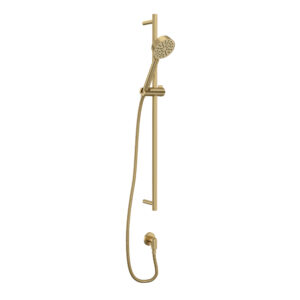 ROHL Handshower Set With 31″ Slide Bar and Single Function Handshower In Antique Gold