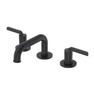Riobel Authentica™ Widespread Lavatory Faucet With Low Spout In Black