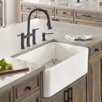 Blanco Cerana 33" Fireclay Single Bowl Apron-Front Farmhouse Sink - White - Image 4