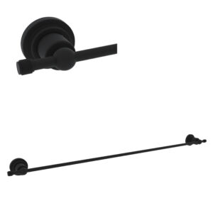 ROHL Campo™ 30″ Towel Bar In Matte Black