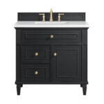 Lorelai 36" Single Vanity, Black Onyx