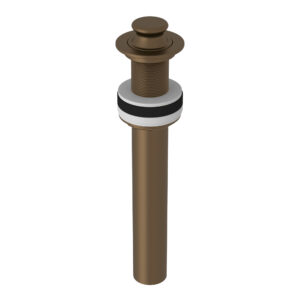 ROHL Lavatory Lift And Turn Drain Without Overflow In English Bronze