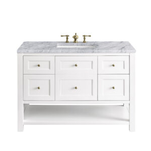 Breckenridge 48" Single Vanity, Bright White