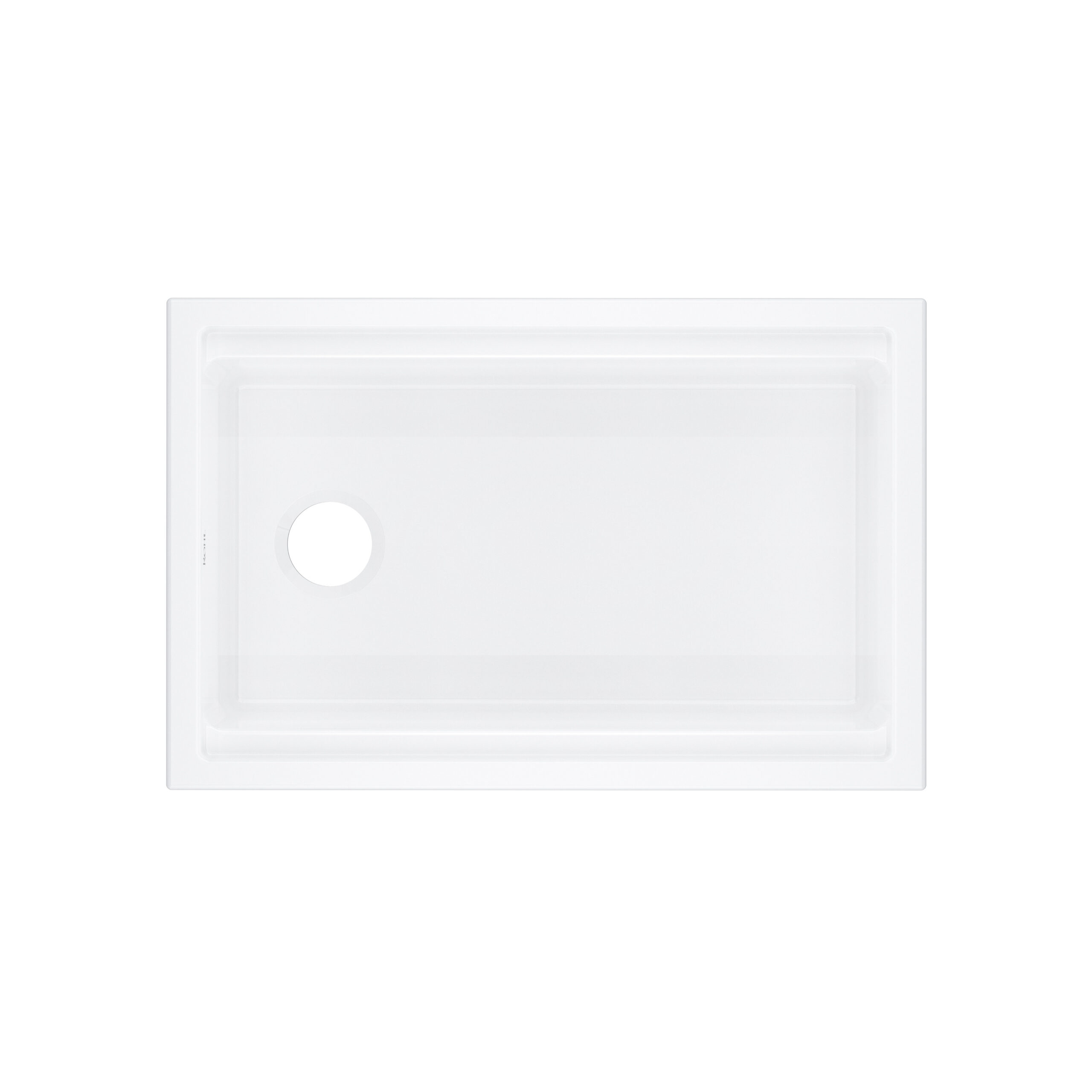 ROHL Allia™ 30" Fireclay Undermount Chef/Workstation Sink In White