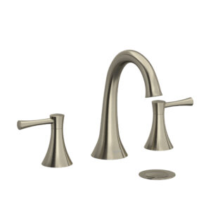 Riobel Edge™ Widespread Lavatory Faucet In Brushed Nickel