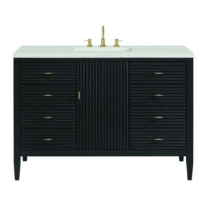Myrrin 48" Single Vanity, Carbon Oak