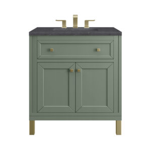 Chicago 30" Single Vanity, Smokey Celadon