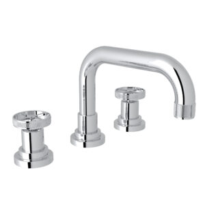 ROHL Campo™ Widespread Lavatory Faucet With U-Spout In Polished Chrome