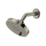 Riobel 5" 6-Function Showerhead With Arm In Brushed Nickel