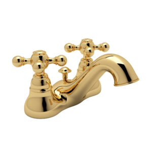 ROHL Arcana™ Two Handle Centerset Lavatory Faucet In Italian Brass
