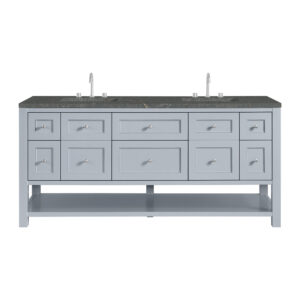Breckenridge 72" Double Vanity, Serenity Blue
