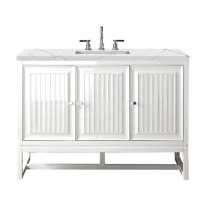 Athens 48" Single Vanity, Glossy White
