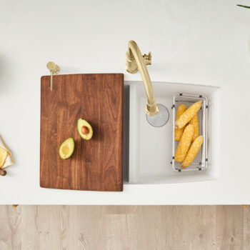 Blanco Wood Cutting Board for Performa 50/50 Sink - Image 2