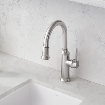 Blanco Empressa Pull-Down Bar Faucet 1.5 GPM - PVD Steel - Image 3