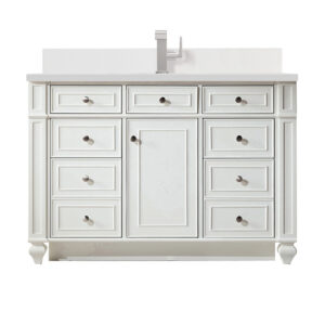 Bristol 48" Single Vanity, Bright White