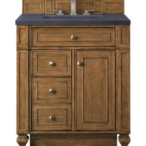 Bristol 30" Single Vanity, Saddle Brown