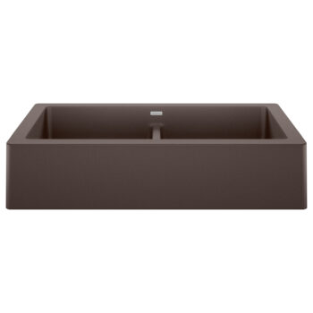 Blanco Vintera SILGRANIT 33" Double Bowl Apron-Front Farmhouse Sink - Café