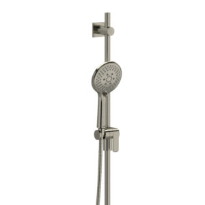 Riobel Handshower Set With 36″ Slide Bar and 6-Function Handshower In Brushed Nickel