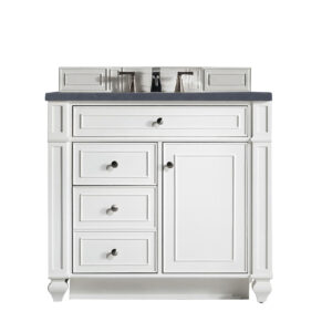 Bristol 36" Single Vanity, Bright White