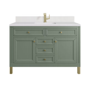 Chicago 48" Single Vanity, Smokey Celadon