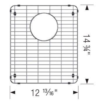 Blanco Stainless Steel Sink Grid for Formera Bar Sink - Image 3
